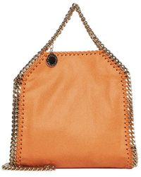 Stella McCartney - Chained Open Top Shoulder Bag - Lyst