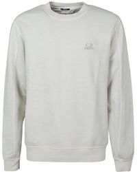 C.P. Company - Diagonal Fleece Sweatshirt - Lyst