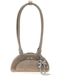 Self-Portrait - 'Suede Mini With Charm' Shoulder Bag - Lyst