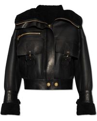 Balmain - Zip-Up Long-Sleeved Jacket - Lyst