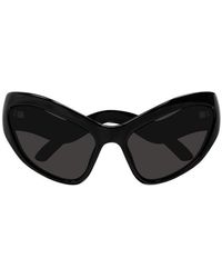 Balenciaga - Cat-eye Frame Sunglasses - Lyst