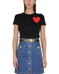 Moschino - Inflatable Heart T-shirt - Lyst