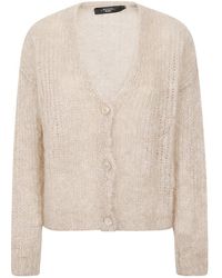 Weekend by Maxmara - Oversized Ribbed-knit Cardigan - Lyst