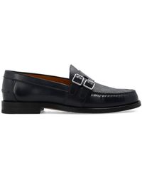 Gucci - Buckle Detailed Loafers - Lyst