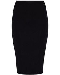 Rick Owens - Skirt With Stitching Details - Lyst