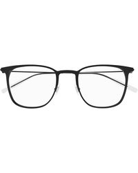 Montblanc - Square Frame Glasses - Lyst