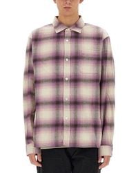 Stussy Bay Plaid Shirt in Gray for Men | Lyst Stussy Bay Plaid Shirt in Gray for Men | Lyst