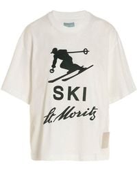 Bally - T-shirt St. Moritz Capsule Curling - Lyst