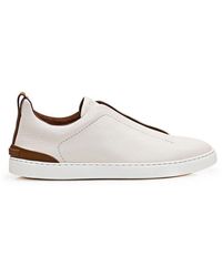 Zegna - Triple Stitchtm Sneakers - Lyst