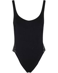 Twinset - Side-Straps U-Neck One Piece Swimsuit - Lyst