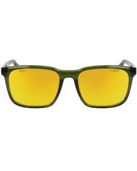 Nike Rave P Square Frame Sunglasses in Gray | Lyst