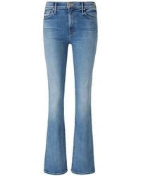 Mother - Jeans Flare Outsider Sneak - Lyst
