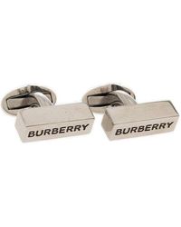 burberry tie clip silver x gold logo no box Used Japan