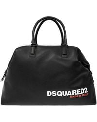 DSquared² - Leather Holdall Bag - Lyst