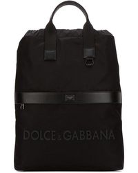 Dolce & Gabbana - Logo Strap Backpack - Lyst