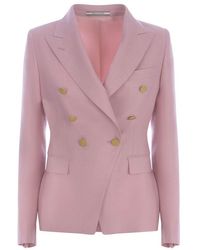 Tagliatore - J-Alycia Double-Breasted Tailored Blazer - Lyst