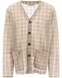 Our Legacy - Checked Button-up Cardigan - Lyst