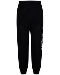 Givenchy - Logo Intarsia-knit Jogging Pants - Lyst