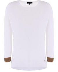 Fay - Long Sleeved Crewneck Sweater - Lyst