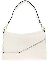 Wandler - Oscar Asymmetric Foldover-Top Shoulder Bag - Lyst