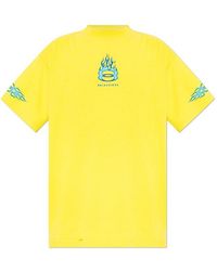Balenciaga - T-Shirt With Logo - Lyst