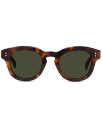 KENZO Round-frame Tinted Sunglasses - Brown