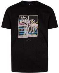 Paul Smith - Printed Crewneck T-shirt - Lyst