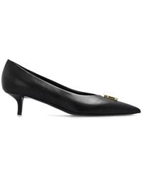 Burberry - Leather Point-toe Pump - Lyst