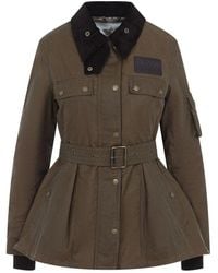 Barbour - X Erdem Constance Waxed Jacket - Lyst