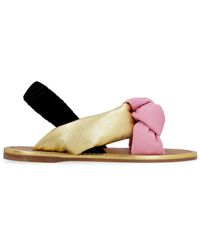 miu miu knotted sandals