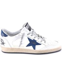 blue golden goose sneakers