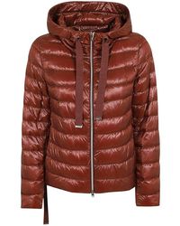 Herno - Quilted Hooded Coat - Lyst