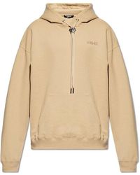 Versace - Hoodie With Logo, - Lyst