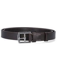 J&m Davidson - Square Buckle Belt - Lyst