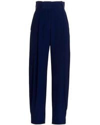 Rochas - High-waist Balloon Tapered Trousers - Lyst