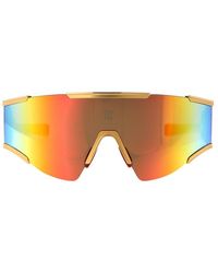 BALMAIN EYEWEAR - Rainbow-printed Oversized Frame Sunglasses - Lyst