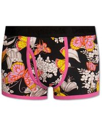 DSquared² - Pattern-printed Ribbed Boxers - Lyst
