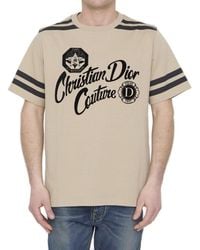 Dior - Christian Dior Couture Printed Relaxed-fit T-shirt - Lyst