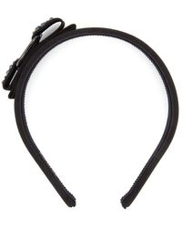 Ferragamo - Bow-embellished Headband - Lyst