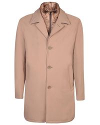 Herno - Double Layered High Neck Jacket - Lyst