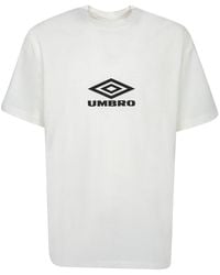 Umbro - Basic Logo Printed T-Shirt - Lyst