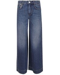 Stella McCartney - Logo-printed Loose-fit Jeans - Lyst