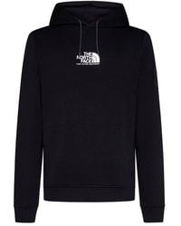 The North Face - Logo Printed Drawstring Hoodie - Lyst