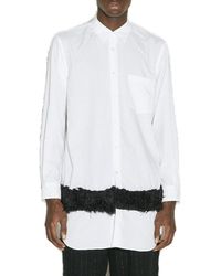 Comme des Garçons - Point-collared Buttoned Shirt - Lyst