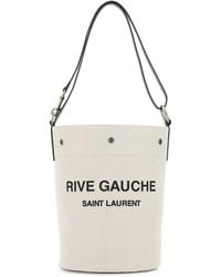 Saint Laurent - Rive Gauche Bucket Bag - Lyst