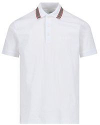 Burberry - Logo Polo Shirt - Lyst