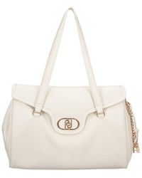 Liu Jo - Better Logo Padlock Charm Handbag - Lyst