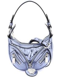 Versace - Repeat Zip-up Small Shoulder Bag - Lyst