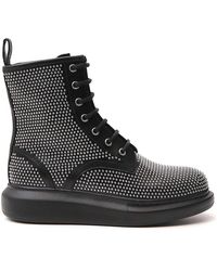 Alexander McQueen Flat boots for Women - Lyst.com