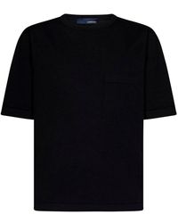 Lardini - Crewneck Loose-fit T-shirt - Lyst